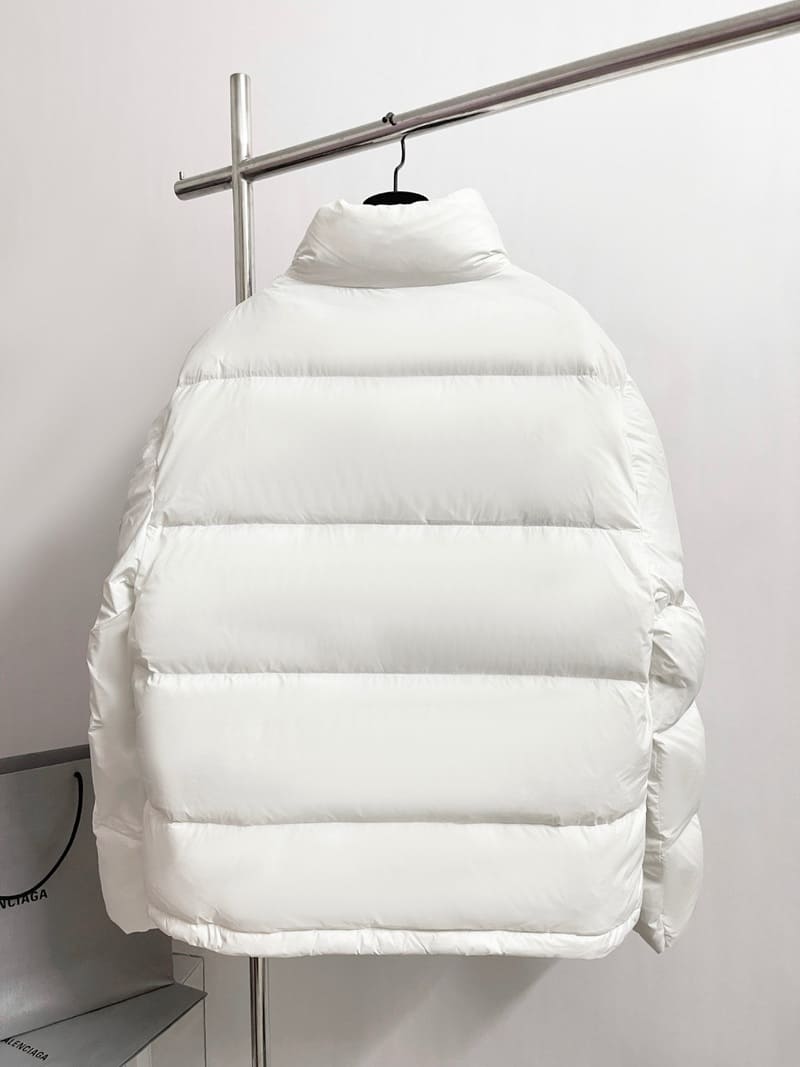 Jaqueta Puffer Balenciaga 3B Sports Icon Branco