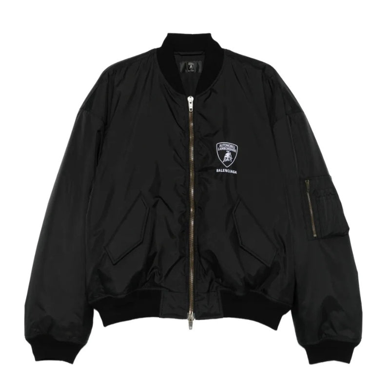 Jaqueta Balenciaga x Lamborghini Automobili Bomber Black
