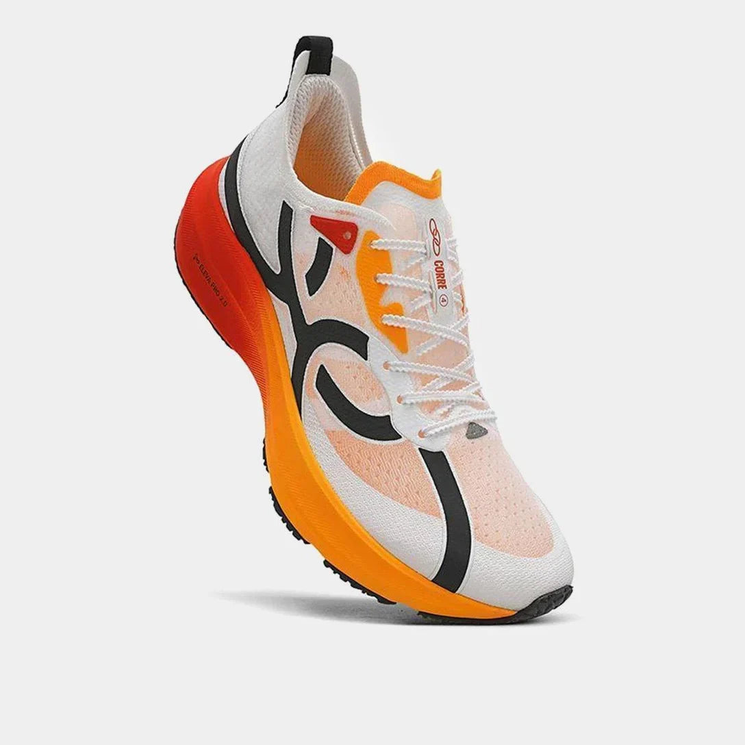 Tênis Corre 4 Branco Laranja