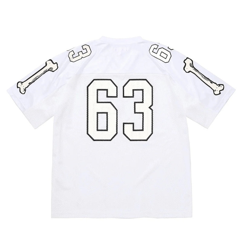 Camiseta Supreme Jersey Bones Football White