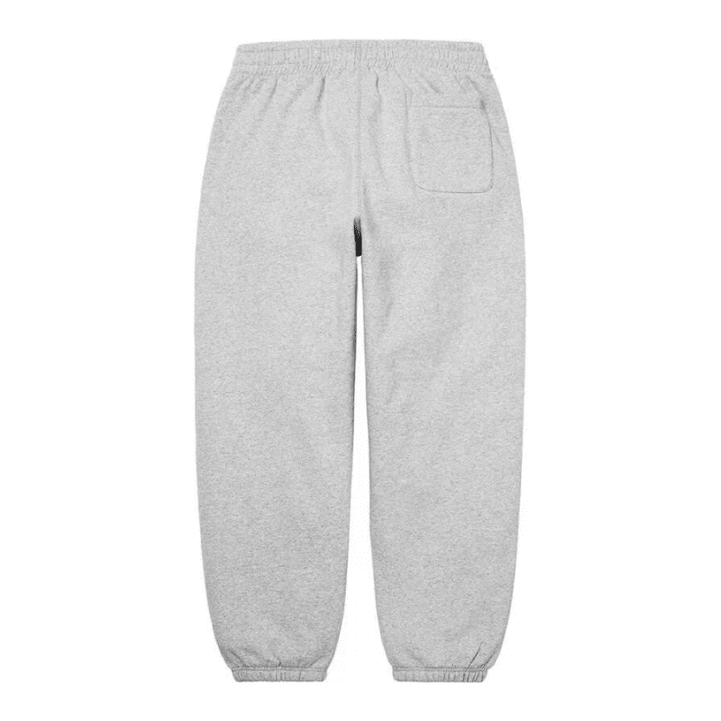 Calça Supreme Satin Appliqué Cinza