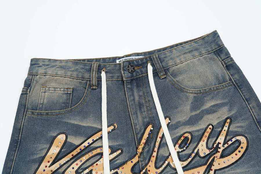 Bermuda Vale Forever Valley Logo Denim