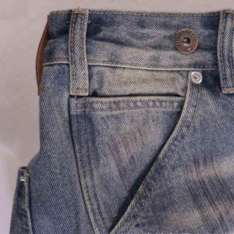 Bermuda Hellstar Denim Diamonds