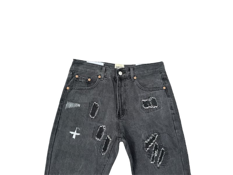 Calça Jeans Gallery Dept. Skull Black