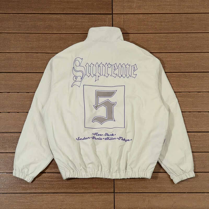 Conjunto Supreme OLD English Track White