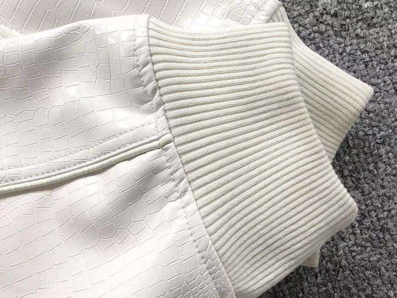 Jaqueta Supreme x Nike Varsity Branca