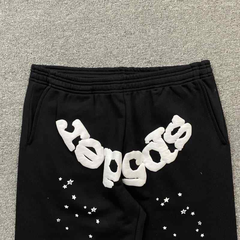 Calça Sp5der OG Web Black