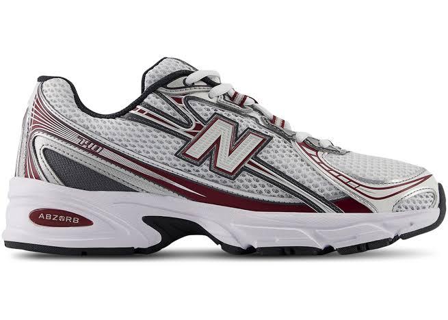 New Balance 740 White Red