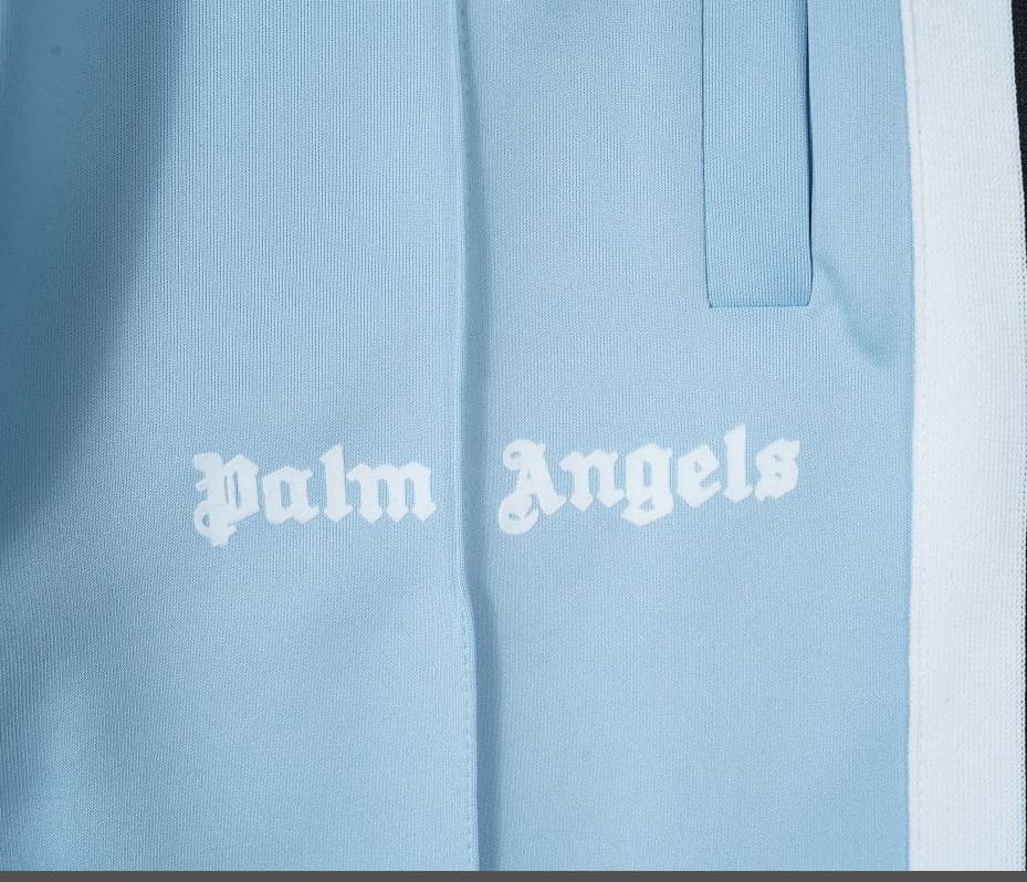 Conjunto Palm Angels Logo Blue
