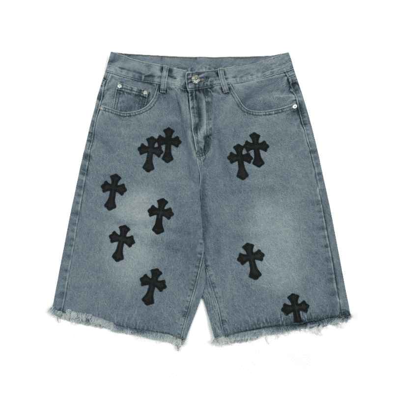 Bermuda Chrome Hearts Cross Jeans