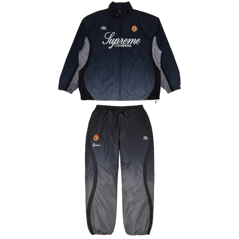 Conjunto Supreme x Umbro Gradient Track Black