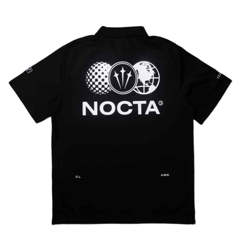 Camiseta Nike x NOCTA Polo Golfe Preta