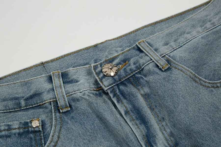 Bermuda Chrome Hearts Cross Jeans