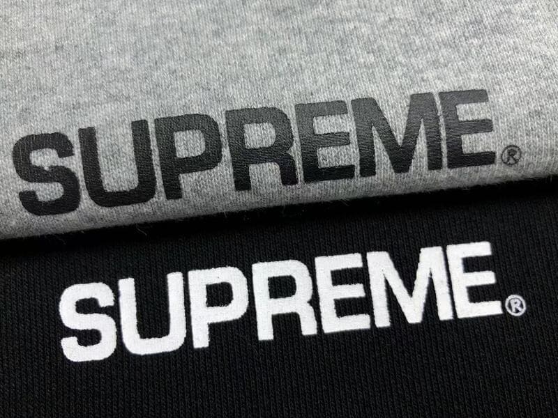 Moletom Supreme Immortal Heather Black