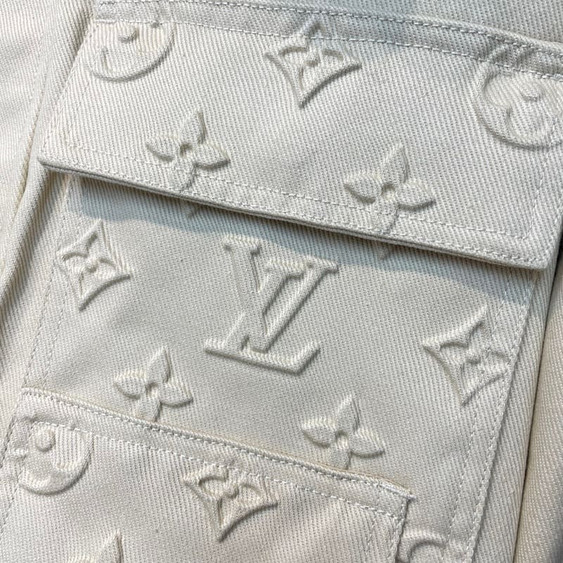 Jaqueta Louis Vuitton Monogram Workwear Denim