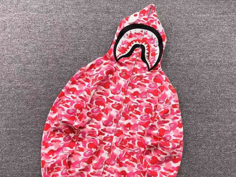Moletom Bape Shark ABC Camo Rosa