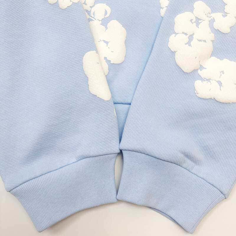Moletom Denim Tears The Cotton Wreath Powder Blue