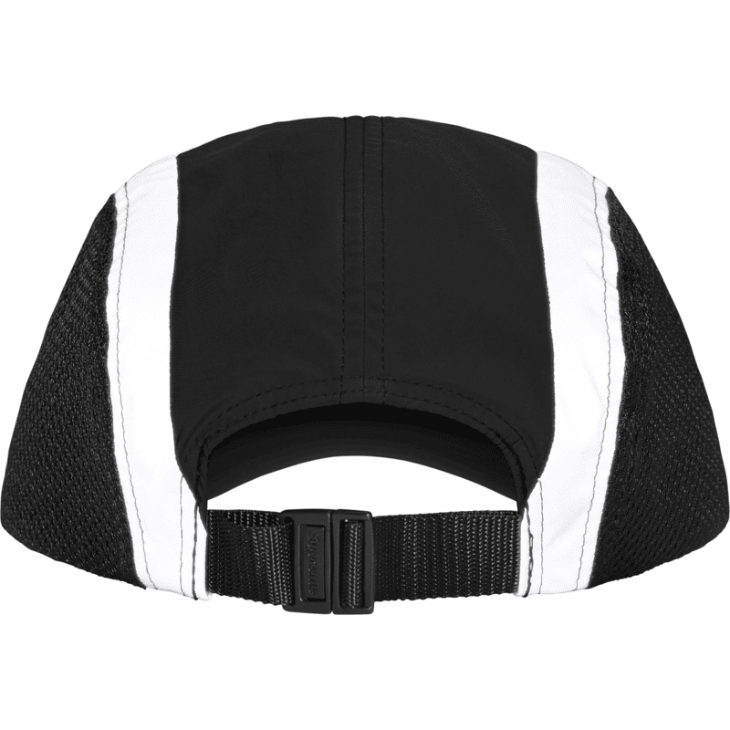 Boné Supreme Side Mesh Camp Cap Preto (Reflective)