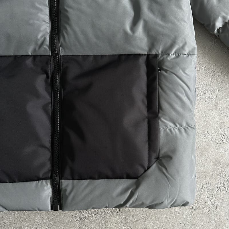 Jaqueta Trapstar Decoded Puffer Black/Grey