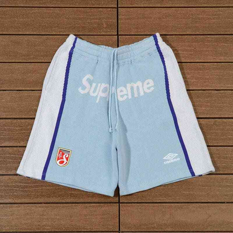 Conjunto Supreme x Umbro Zip Up Light Blue
