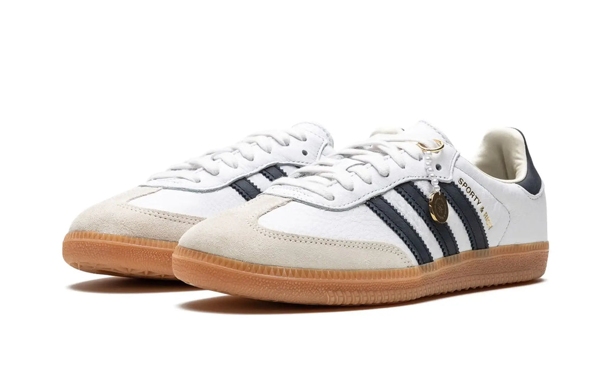 Samba OG x Sporty Rich Cloud White–Exclusivo