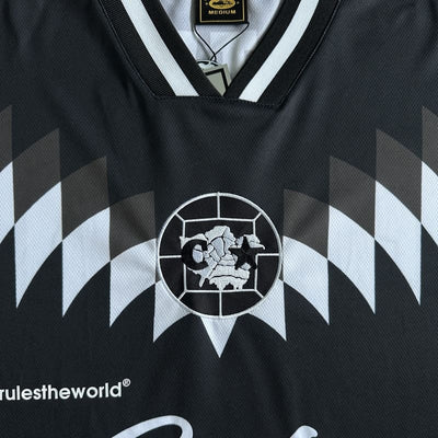 Camiseta Corteiz Futebol Preto