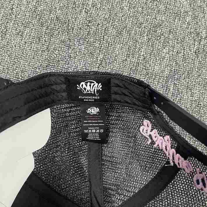 Boné Trucker SynaWorld Black/Pink