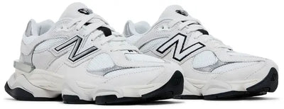 New Balance 9060 White Black Metallic Silver