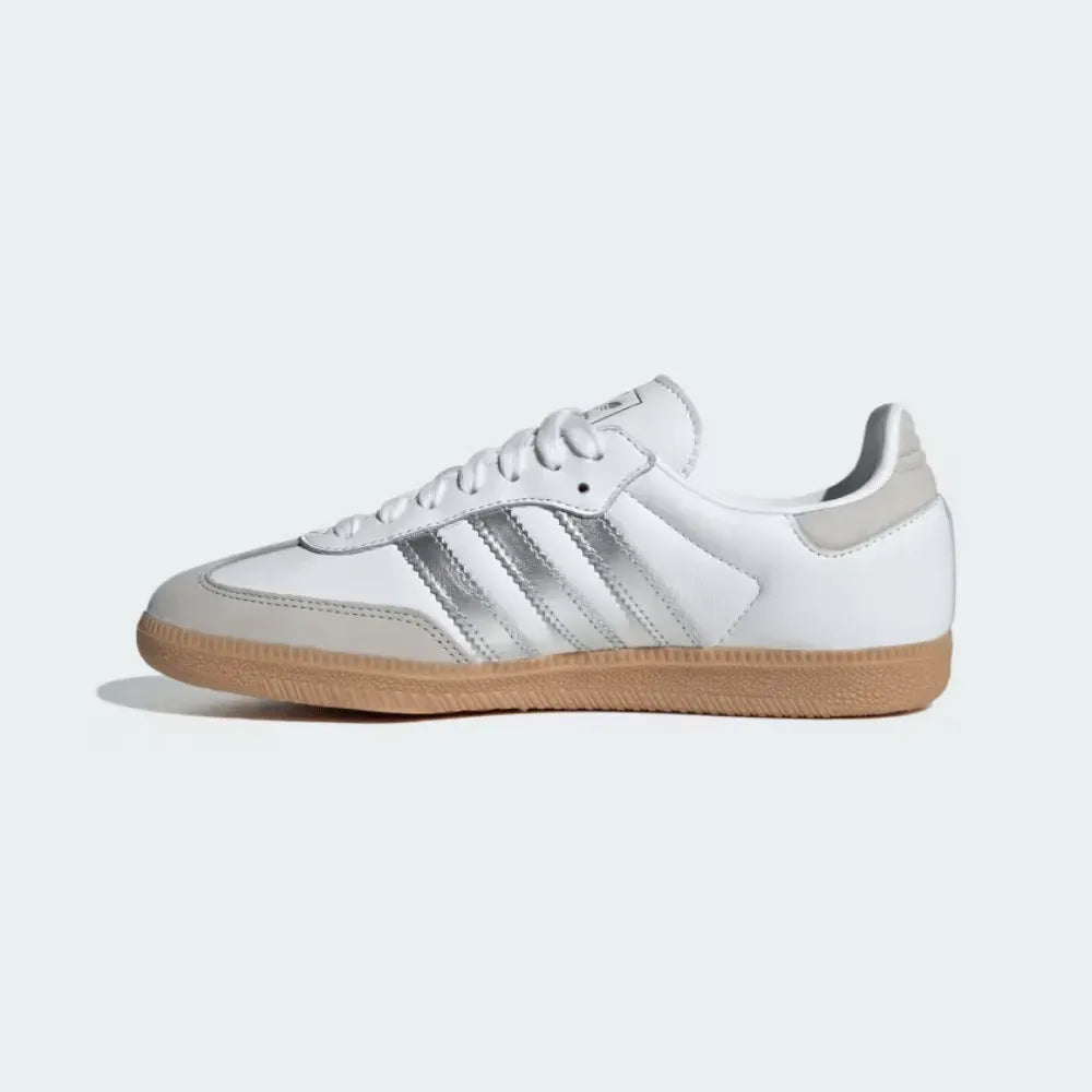SAMBA OG Silver Metallic–Elegante