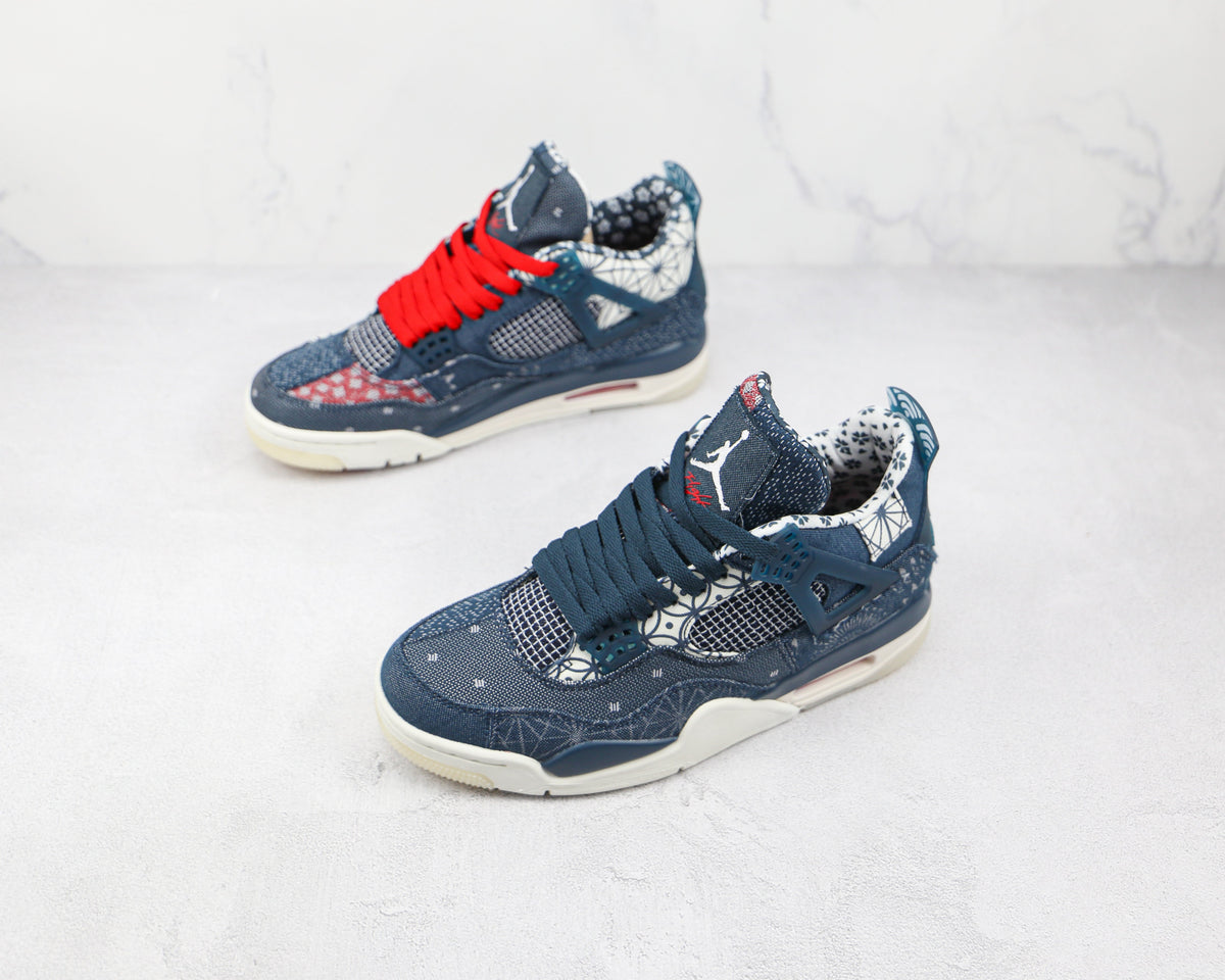 Jordan 4 Retro Sashiko