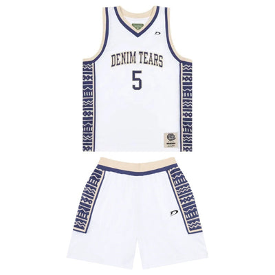 Conjunto Denim Tears Jersey Game White