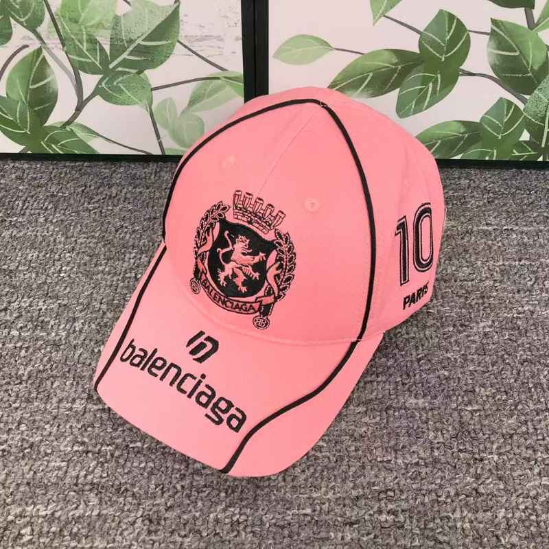 Boné Balenciaga Paris Soccer Pink