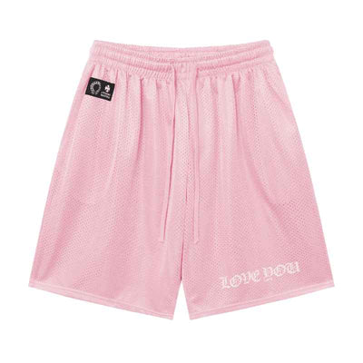 Shorts Chrome Hearts Varsity Mesh Love You
