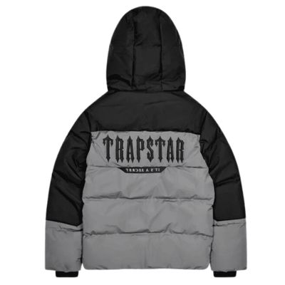 Jaqueta Trapstar Decoded Puffer Black/Grey