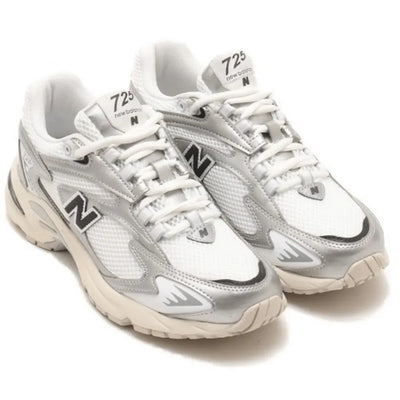 New Balance 725 Metallic Silver White