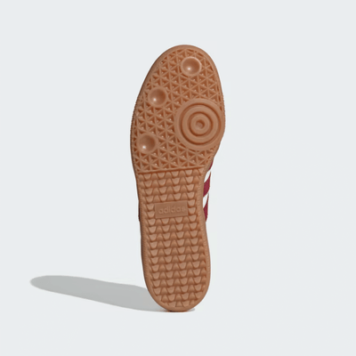 SAMBA Sporty Rich x adidas Samba OG Collegiate Burgundy–Confortável