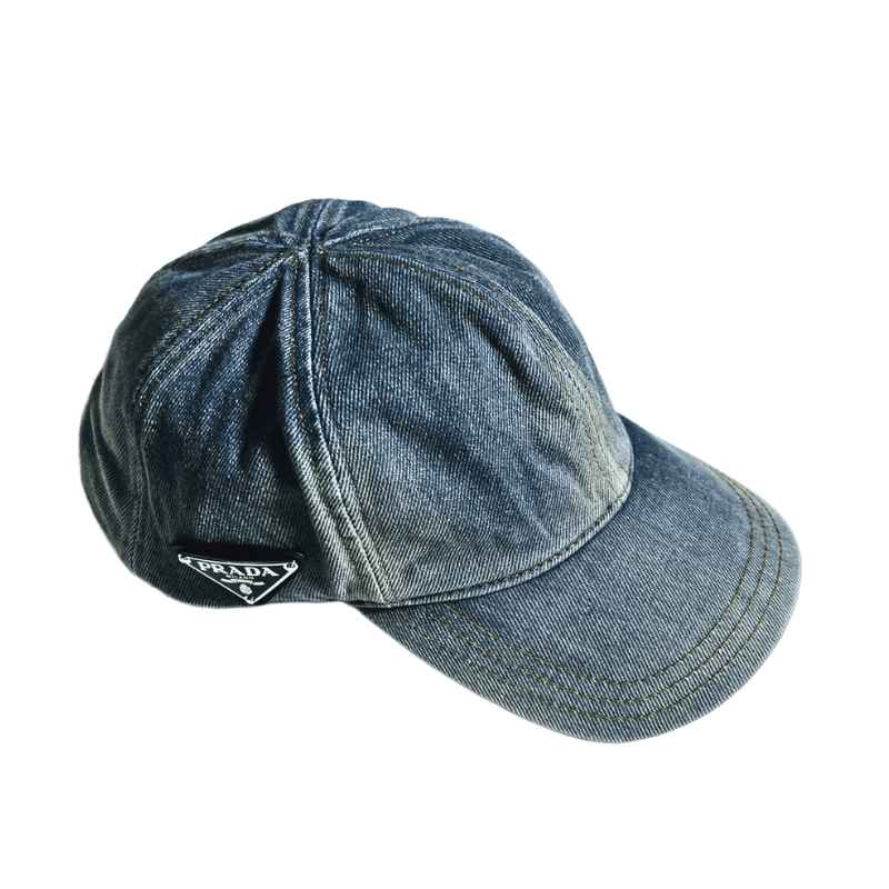 Boné Prada Denim Azul