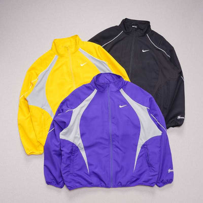 Conjunto Supreme x Nike Track Amarelo