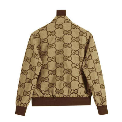 Jaqueta Gucci Jumbo GG Canvas Beige