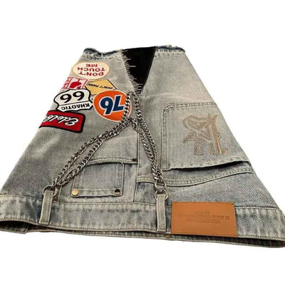 Bermuda Y2k Patch jeans