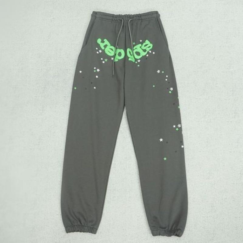 Calça Sp5der OG Web Graphite/Green