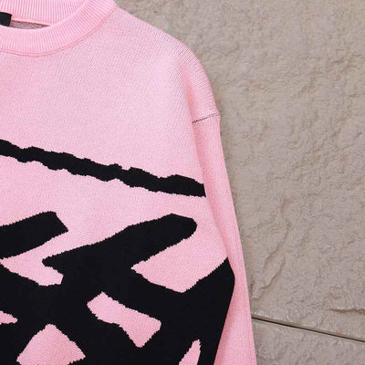Stussy Stock Sweater Pink