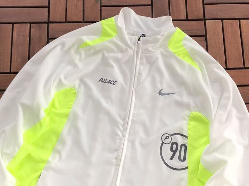 Conjunto Palace x Nike Track Total P90 White