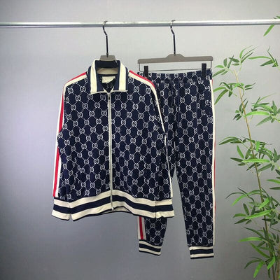 Conjunto Gucci GG Monogram Marine Blue