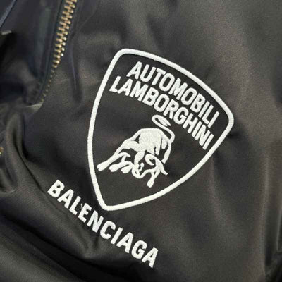 Jaqueta Balenciaga x Lamborghini Automobili Bomber Black
