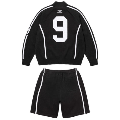 Conjunto Supreme x Umbro Zip Up Black