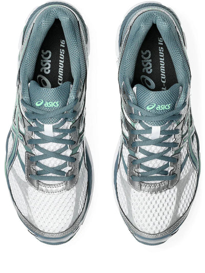 GEL-Cumulus 16 - Unissex - Cinza com Verde