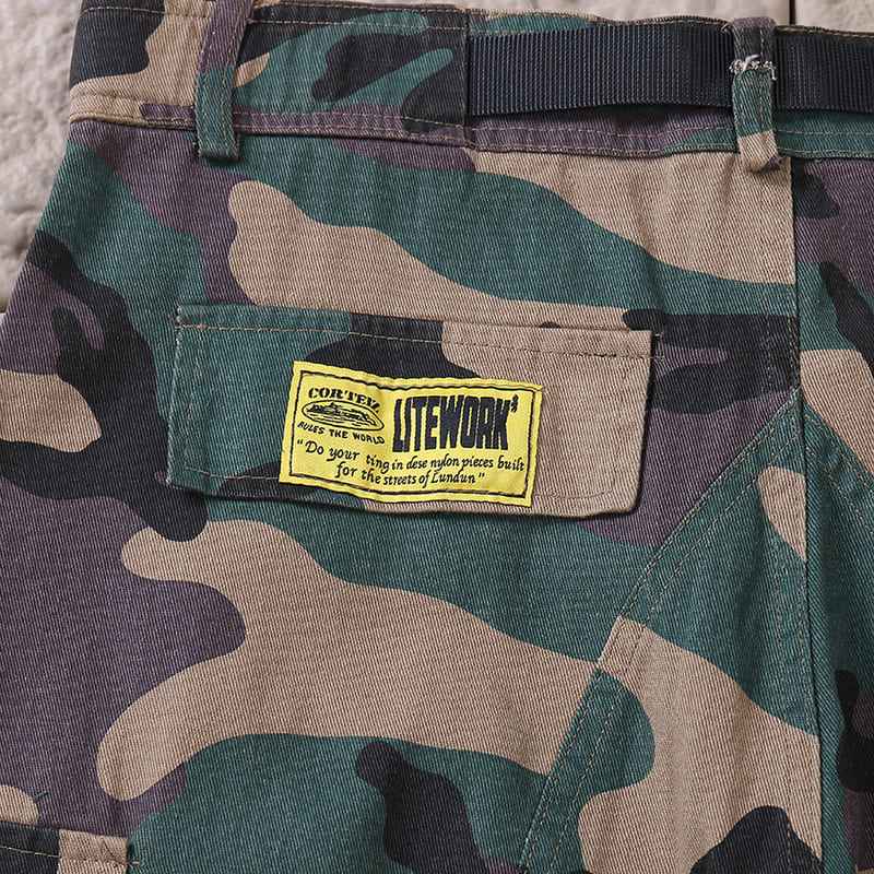 Calça Corteiz Cargo Camuflada