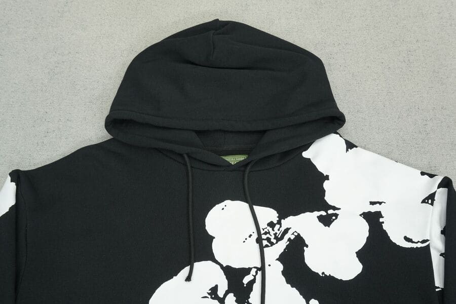 Moletom Denim Tears Big Cotton Wreath Black