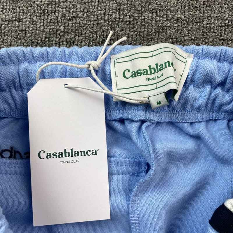 Conjunto Casablanca Sport Logo azul